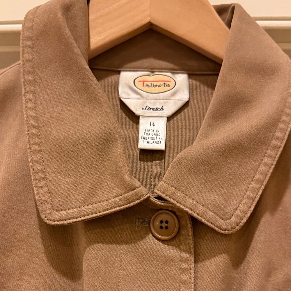 Talbots Brown/Olive Utility Jacket - image 2